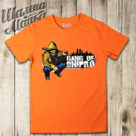 Прикольные футболки: Gang of Dnipro 2 Orange